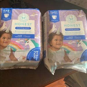 Honest company training pants size 2T/3T